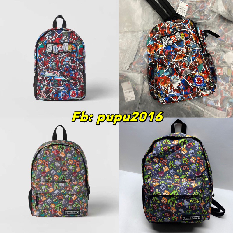 Balo Marvel/Mickey Zara cho bé siêu cá tính