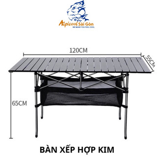 Bàn xếp dã ngoại hợp kim,bàn ghế xếp dã ngoại cao cấp