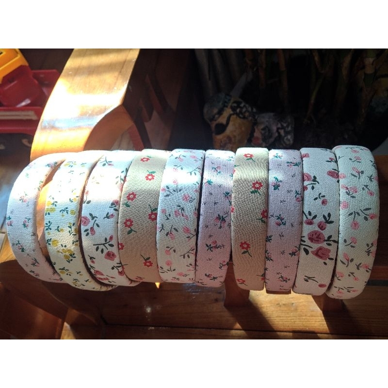 Bờm tóc, cài tóc, băng đô vải handmade