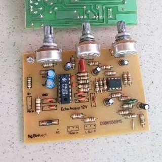Echo mini dùng cho loa kéo trên ôtô, nguồn 12v đơn