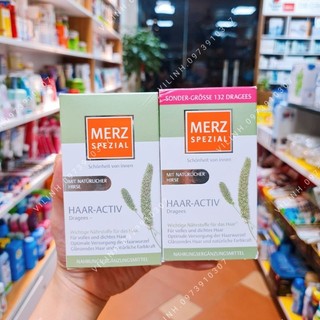 (Bill Đức ảnh sau) Viên uống Mọc tóc Merz Spezial Đức 120v, 132v
