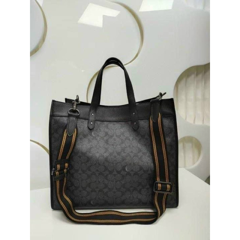 Cặp nam công sở da thật Coach Field Tote