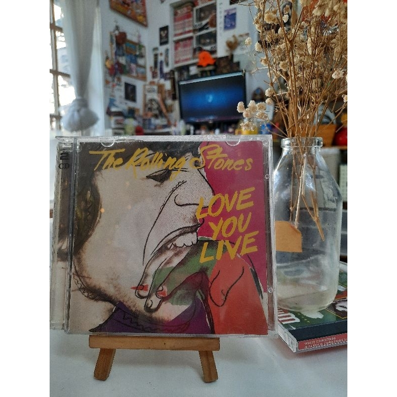 [Có sẵn] 2 đĩa CD nhạc ngoại Rock THE ROLLING STONES (LOVE YOU LIVE)