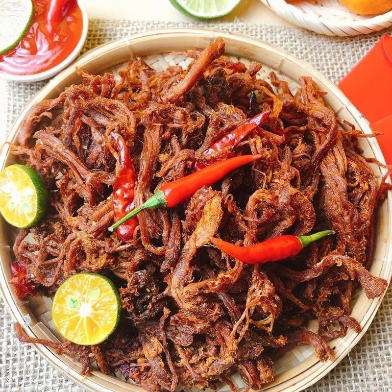 Khô Heo Cháy Tỏi 500gr