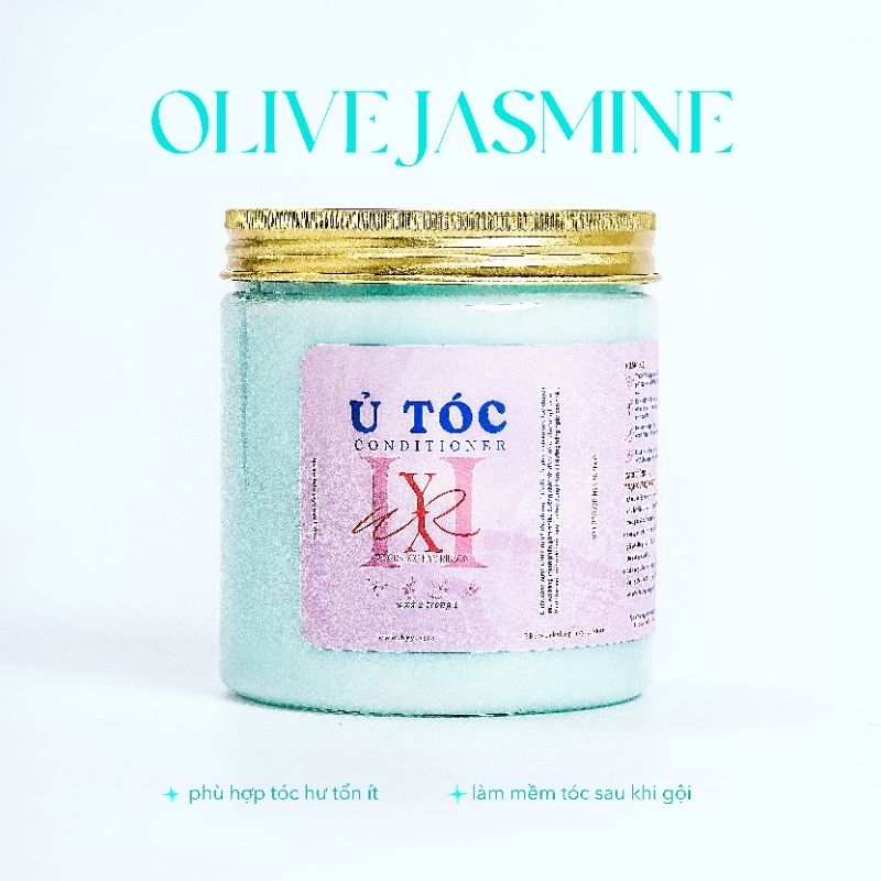 Ủ Tóc Lài Olive thơm lâu giúp tóc tơi phồng phù hợp nhiều loại tóc