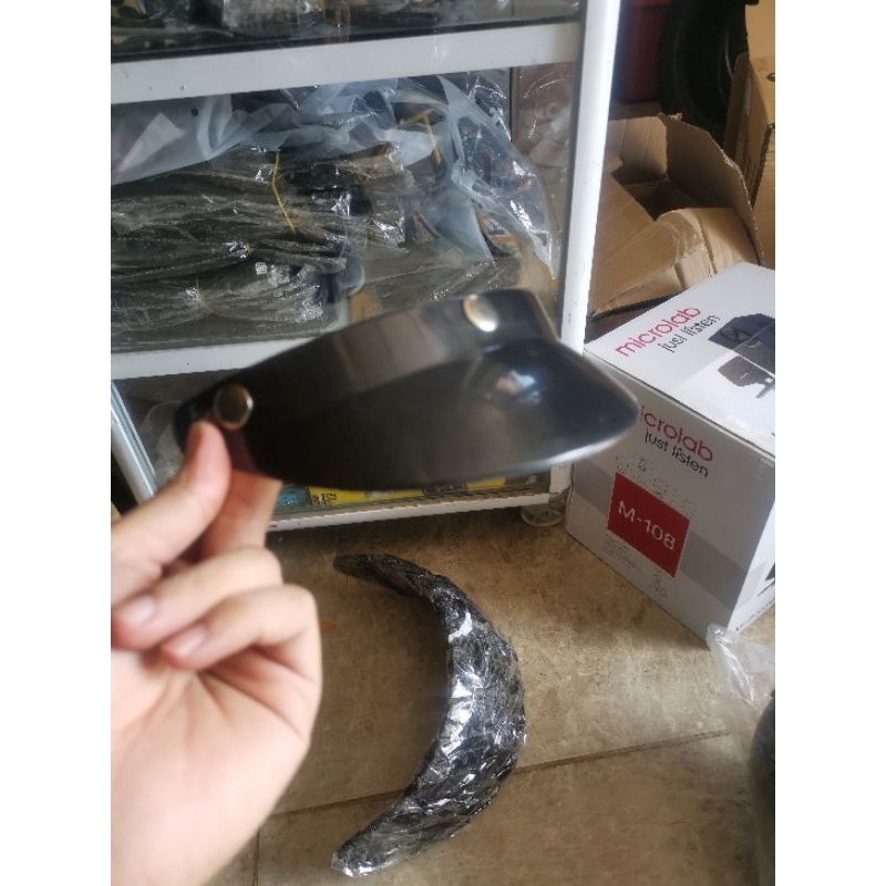 Kính uv 400 7 màu  đeo mũ bảo hiểm 1/2 3/4 phượt chống nắng