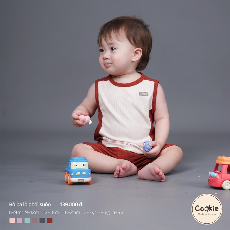 Bộ ba lỗ dành cho bé trai