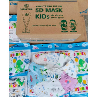 KHẨU TRANG KID 5D( thùng 100 cái)