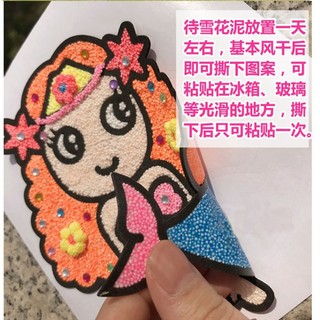 Tranh Bọt Xốp Slime Tô Màu ( đã kèm màu)