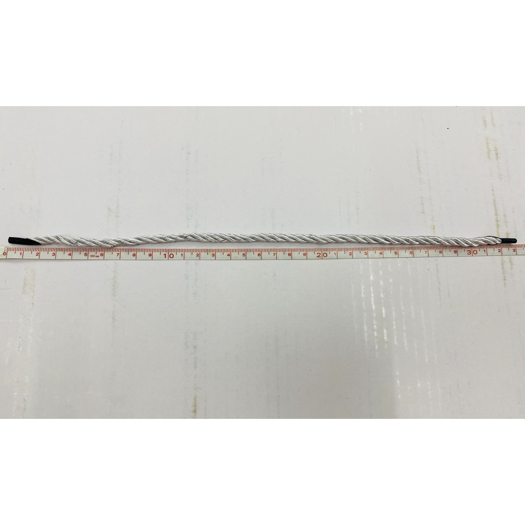 Bó 50 Sợi Dây Se Xỏ Túi Giấy Bấm 2 Đầu Nhựa Dài 32cm