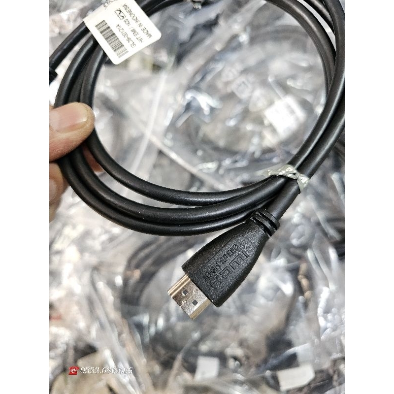 Cáp HDMI to HDMI HIGH SPEED dài 1.5m hỗ trợ Màn Hình 4K