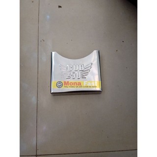 Nắp đậy trên pô e cub 81 inox