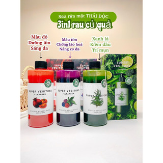 Sữa Rửa Mặt Rau Củ Super Vegitoks Cleanser