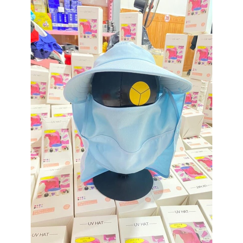 MŨ 4 in 1 𝗖𝗛𝗢̂́𝗡𝗚 𝗡𝗔̆́𝗡𝗚 𝗨𝗩 NHẬT BẢN 99% taiyo_vn