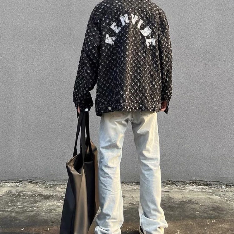 Áo khoác Denim KENVIDE phong cách Hàn quốc New Arrival 2023