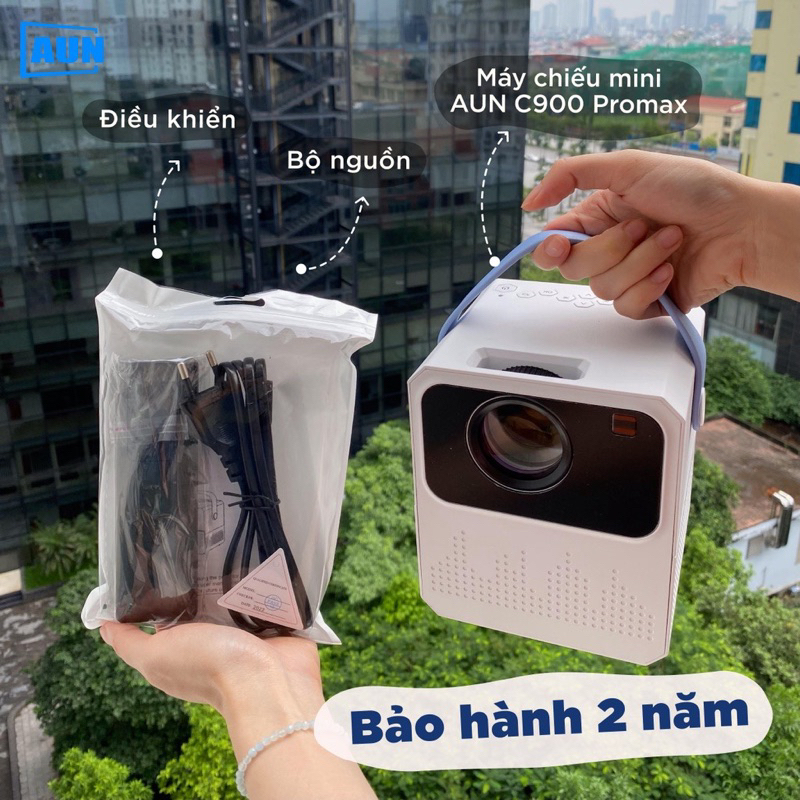 Thanh lý máy chiếu Aun C900 promax