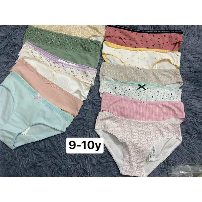 Quần chip bé gái zara cotton hữu cơ 4-14tuoi.