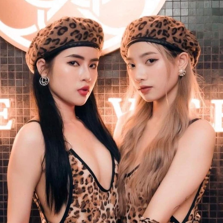 Mũ nồi hoạ tiết da báo thời trang