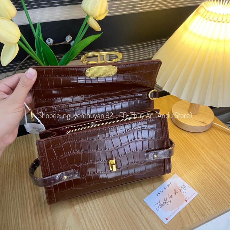 Túi xách nữ da sần cao cấp Andu Store  Túi đeo vai nữ