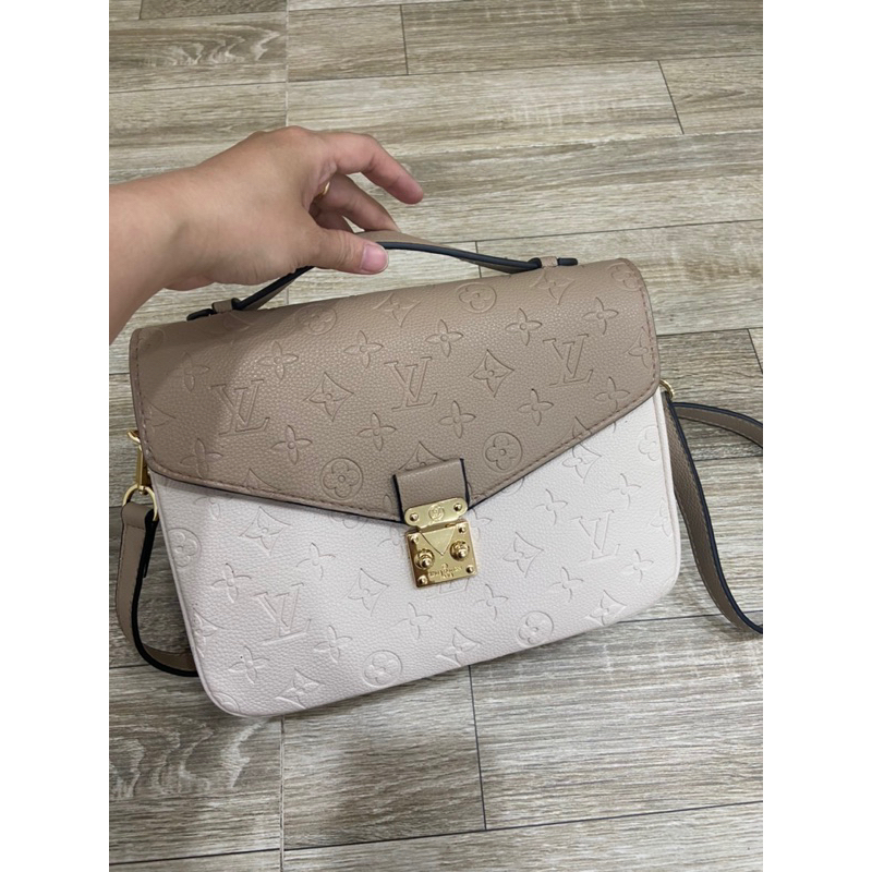 Túi si da thật LV Mentis