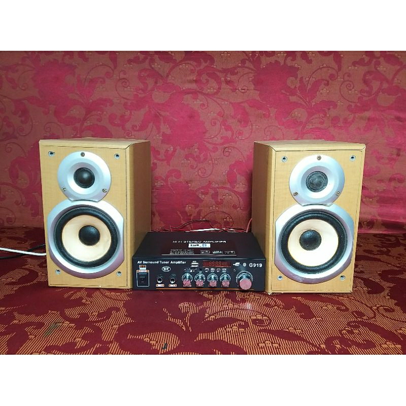 dàn loa mini âm li bluetooth loa bãi nhật