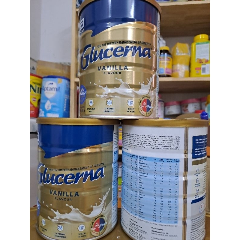 Sữa tiểu đường Glucerna hàng Chuẩn Úc, date 2025