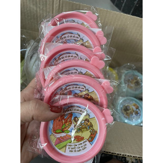 Combo 6 nắp đậy cao cấp 2in1(dùng làm lót đế ly hoặc đậy nắp lon sữa đặc)