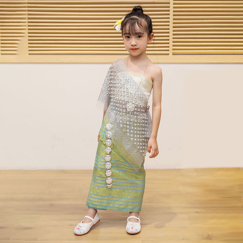 Set Bộ Trang Phục Thái Lan Cho Bé