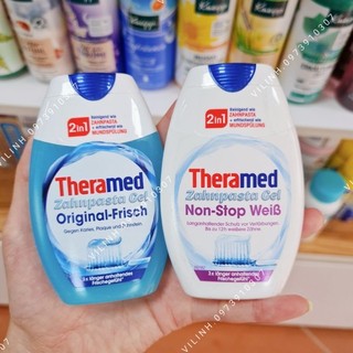 Kem đánh răng Theramed 2in1, 75ml, hàng nội địa Đức