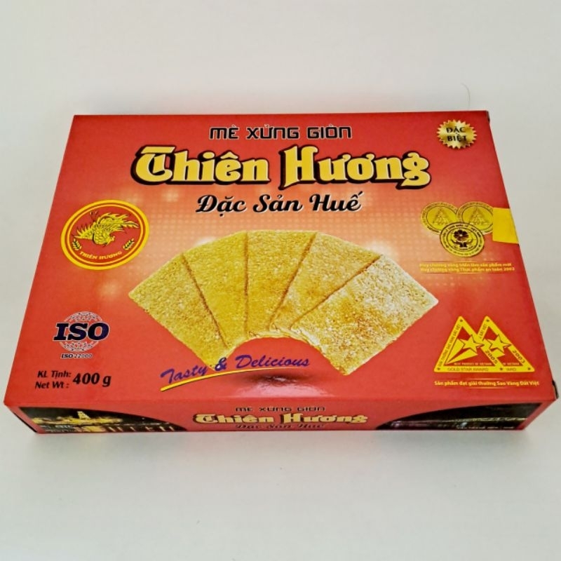 Mè xửng giòn Thiên Hương hộp 400g