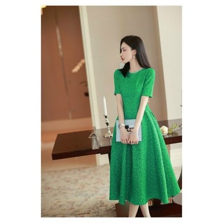 HÀNG NHẬP - ĐẦM XÒE GẤM CỔ KẾT HẠT