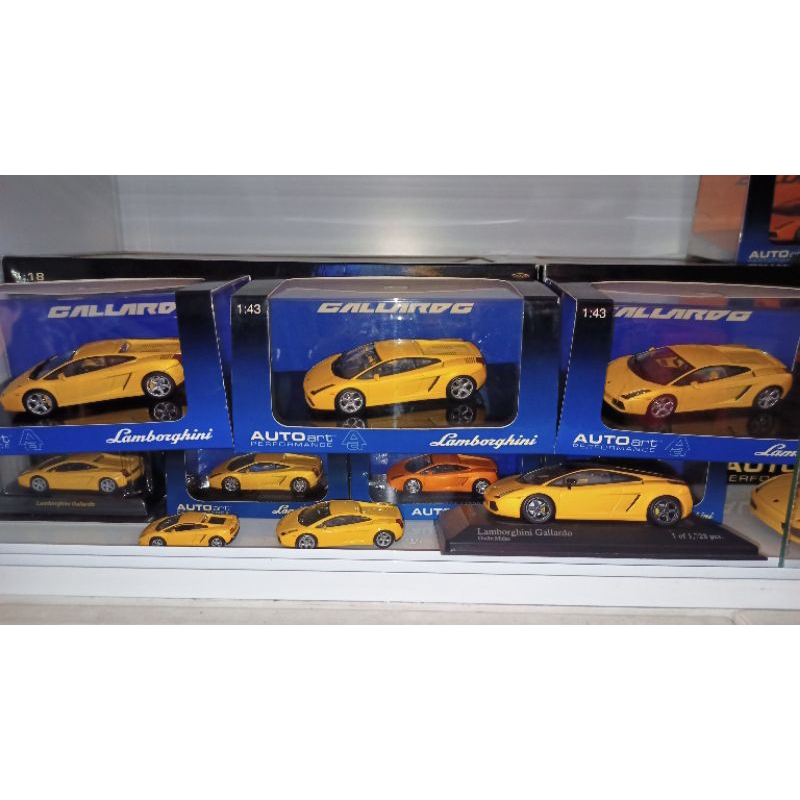 Lamborghini gallardo autoart 1/43