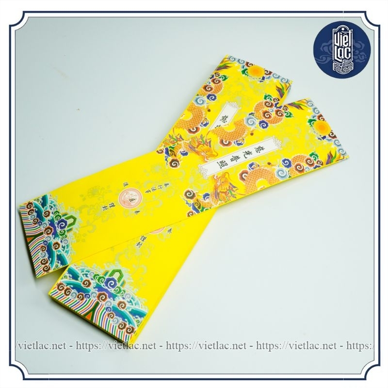 Vỏ sớ Long Vân Khánh Hội 9x36 cm đóng gói 100 tờ