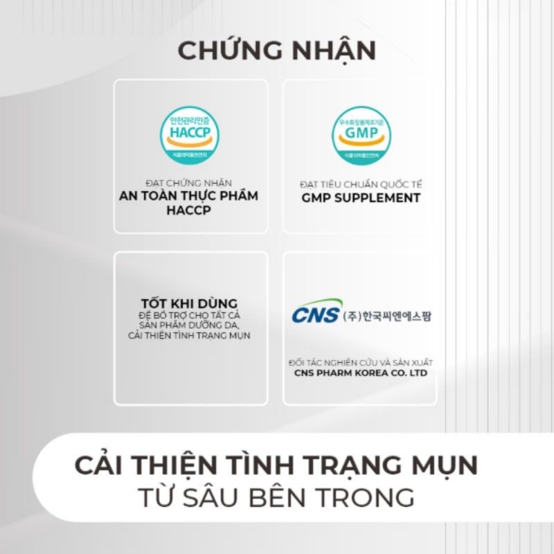 Vitamin tổng hợp giúp giảm mụn, cân bằng nội tiết tố Blissberry Pureskin Acne Support K21 20 viên