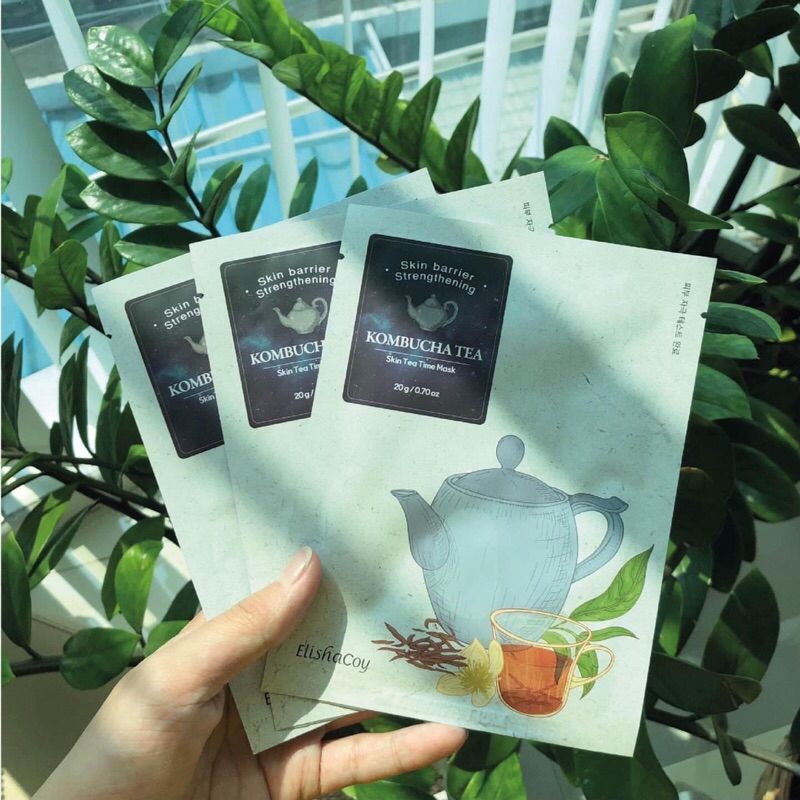 Mặt Nạ Trà Đen Kombucha Skin Tea Time Mask