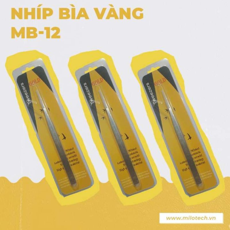 NHÍP NHẶT LÔNG YẾN CHUYÊN DỤNG GOLD TWEEZERS/ BOSS