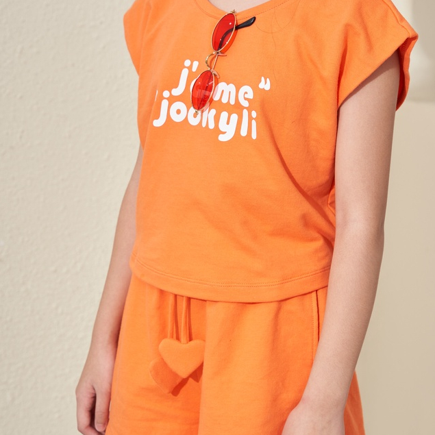 Bộ Cotton Sport JOOKYLI bé gái 95G1077
