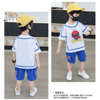[SIZE ĐẠI+CỒ] SÉT BỘ THUN MẶC NHÀ BÉ TRAI SIÊU NHÂN