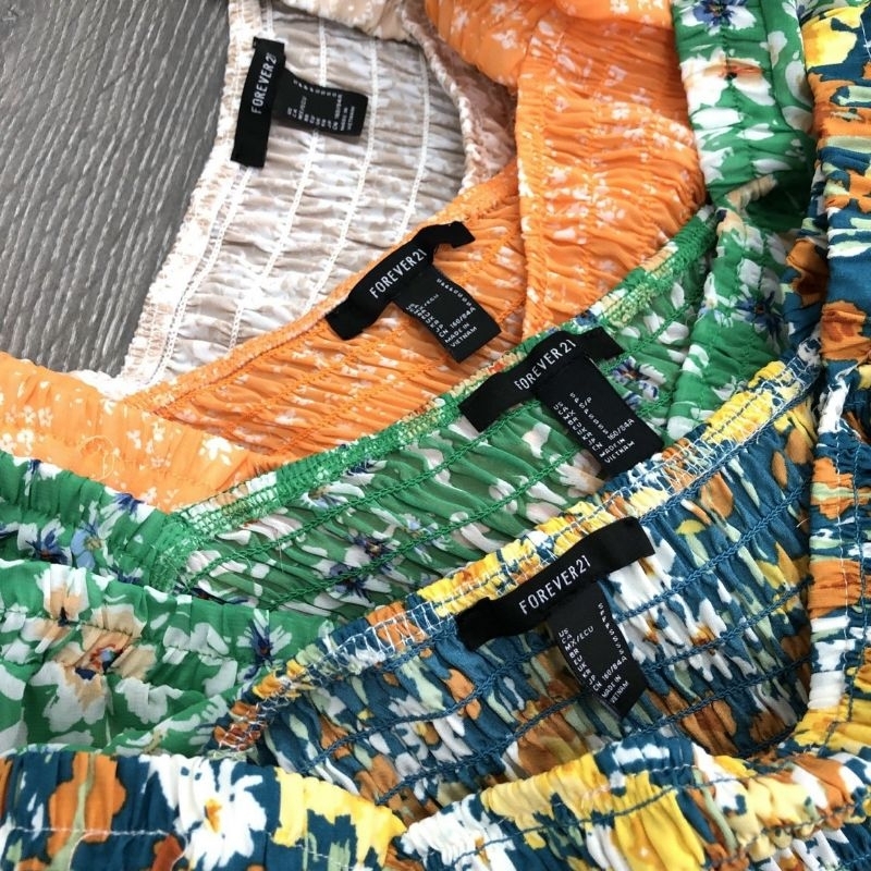 Đầm voan in hoa có bigsize