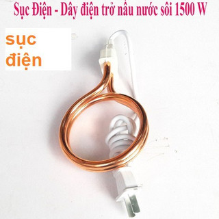 Sục Điện 220v-1500W Loại Tốt - Sục Nước Nóng Cực Bền và bảo hành đổi mới