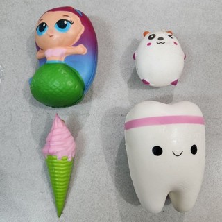 squishy combo hàng lỗi chủ yếu mua về tái chế lại thành handmade ( đọc kĩ mô tả và chọn ngẫu nhiên)
