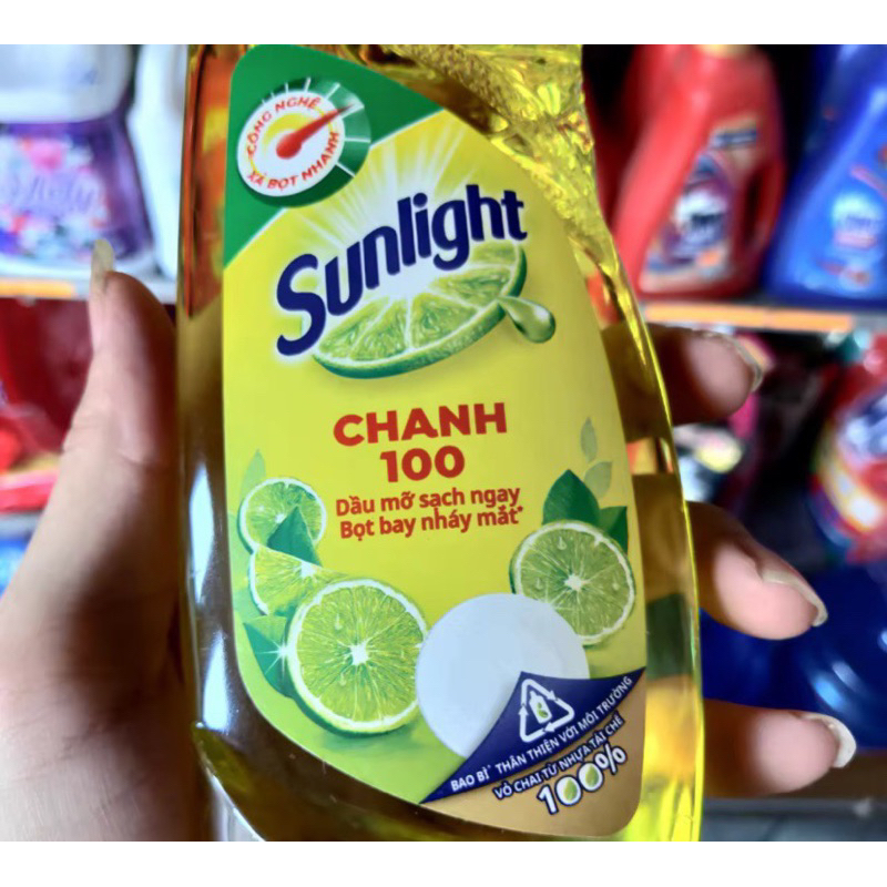 Nước rửa chén sunlight chanh 380g