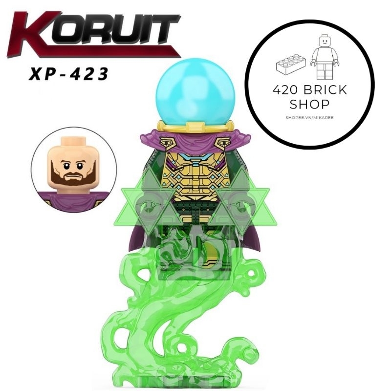 Non Lego - Minifigures Nhân Vật Mysterio XP-423