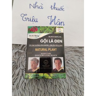 Gội là đen matrix lẻ 1 gói