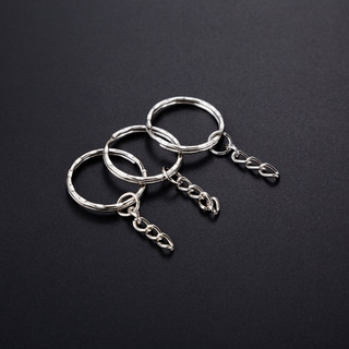 Móc khoá trơn làm đồ handmade (20 cái)