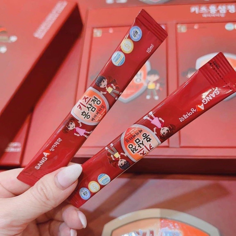 Hồng sâm cho bé Baby SangA Hàn Quốc tăng đề kháng giúp bé ăn ngon - DATE 3/2025