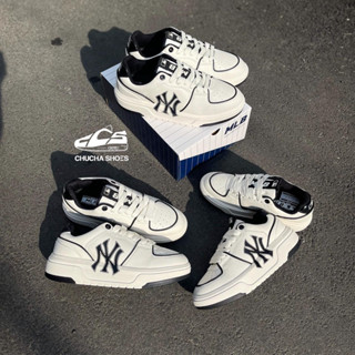 [Chính Hãng] Giày Thể Thao MLB Chunky Liner New York Yankees Trắng Đen Authentic Nobox nv