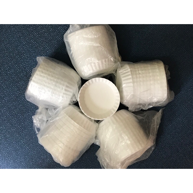 Combo 500 chiếc đĩa đựng tương ớt , tương cà dùng 1 lần