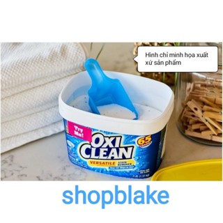 Bột tẩy trắng OXICLEAN chia lẻ, không hộp, đựng trong túi zip (có clip phân biệt hàng chính hãng)