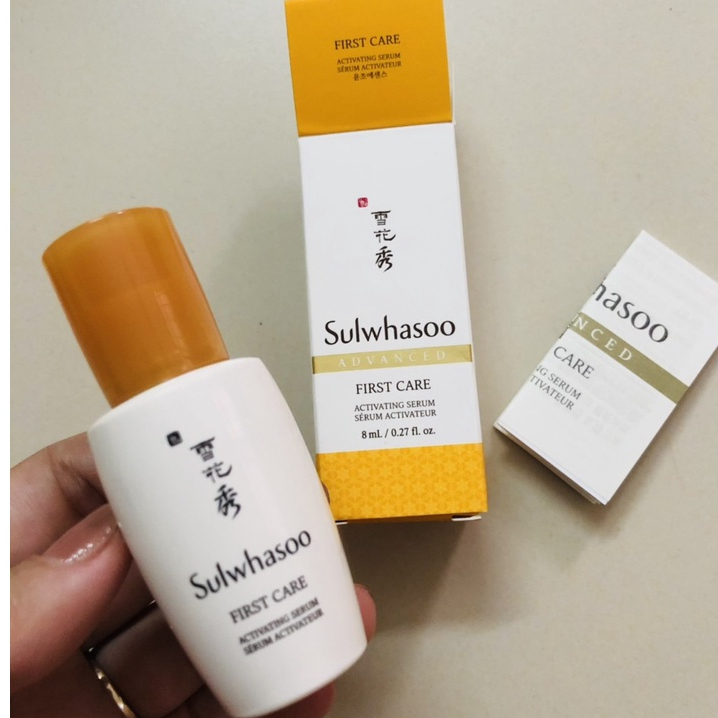 [Minisize 8ml] SULWASOO Tinh chất dưỡng sulwhasoo firstcare 8ml Fullbox